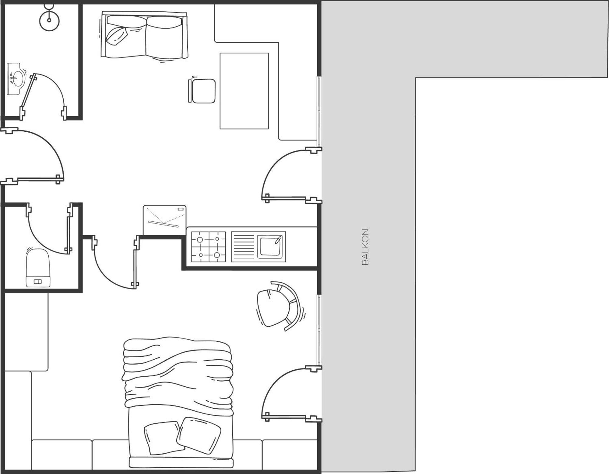 Appartement Rosengarten Längenfeld Zimmer foto